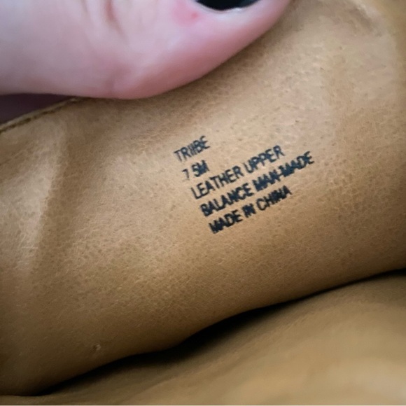 Brown Fringe Tribal Boots | size 7.5 - Picture 4 of 6